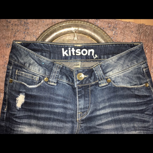 kitson Denim - Kitson LA 5-Pocket Straight-Leg Jeans